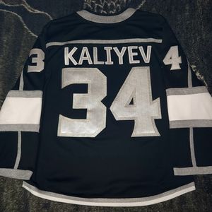 34 Kaliyev Los Angeles Kings Fanatics Home Breakaway Jersey  - Mens M NHL LAK